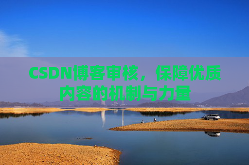 CSDN博客审核,保障优质内容的机制与力量